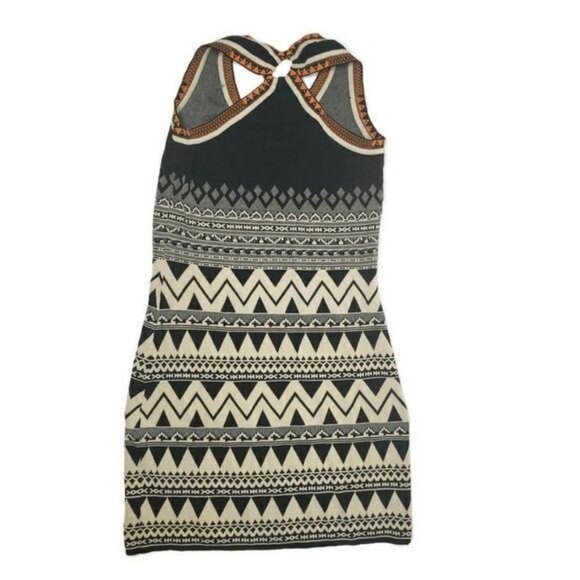 Carmen Marc Valvo Geometric Print Sleeveless Dress size S - Picture 6 of 12